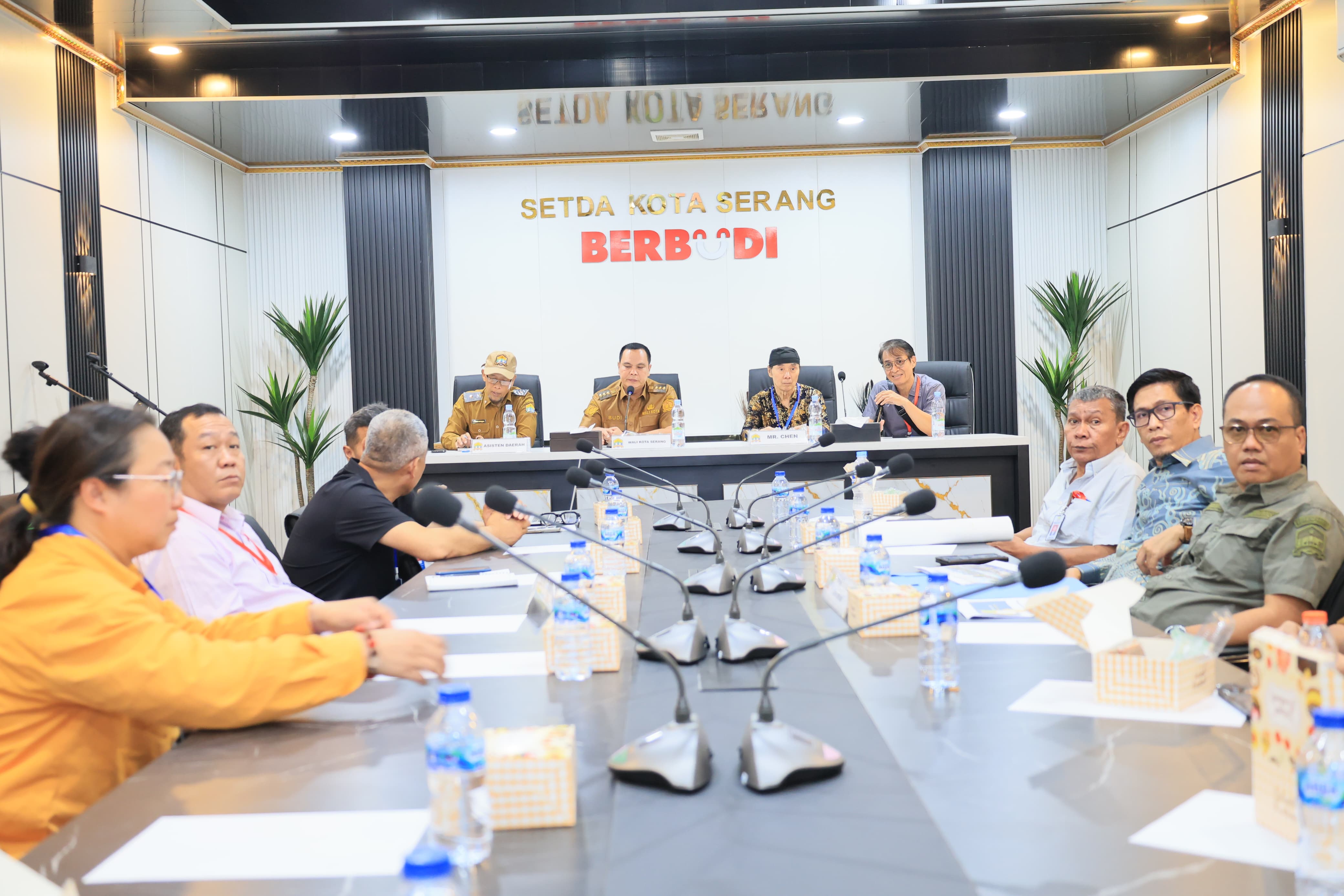 Optimis Serap Tenaga Kerja, Budi Rustandi Gaet Investasi 400 Juta Yuan untuk Proyek Green Energy di Kasemen