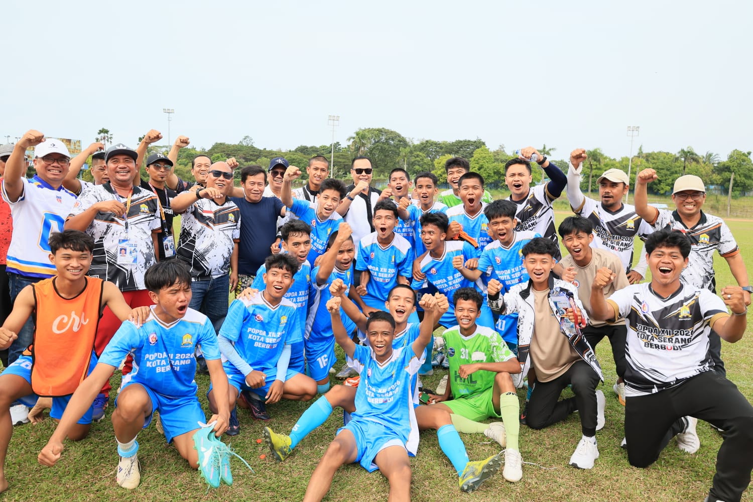 Lolos ke Semifinal Popda 2026, Wali Kota Serang Optimistis Sepak Bola Raih Emas