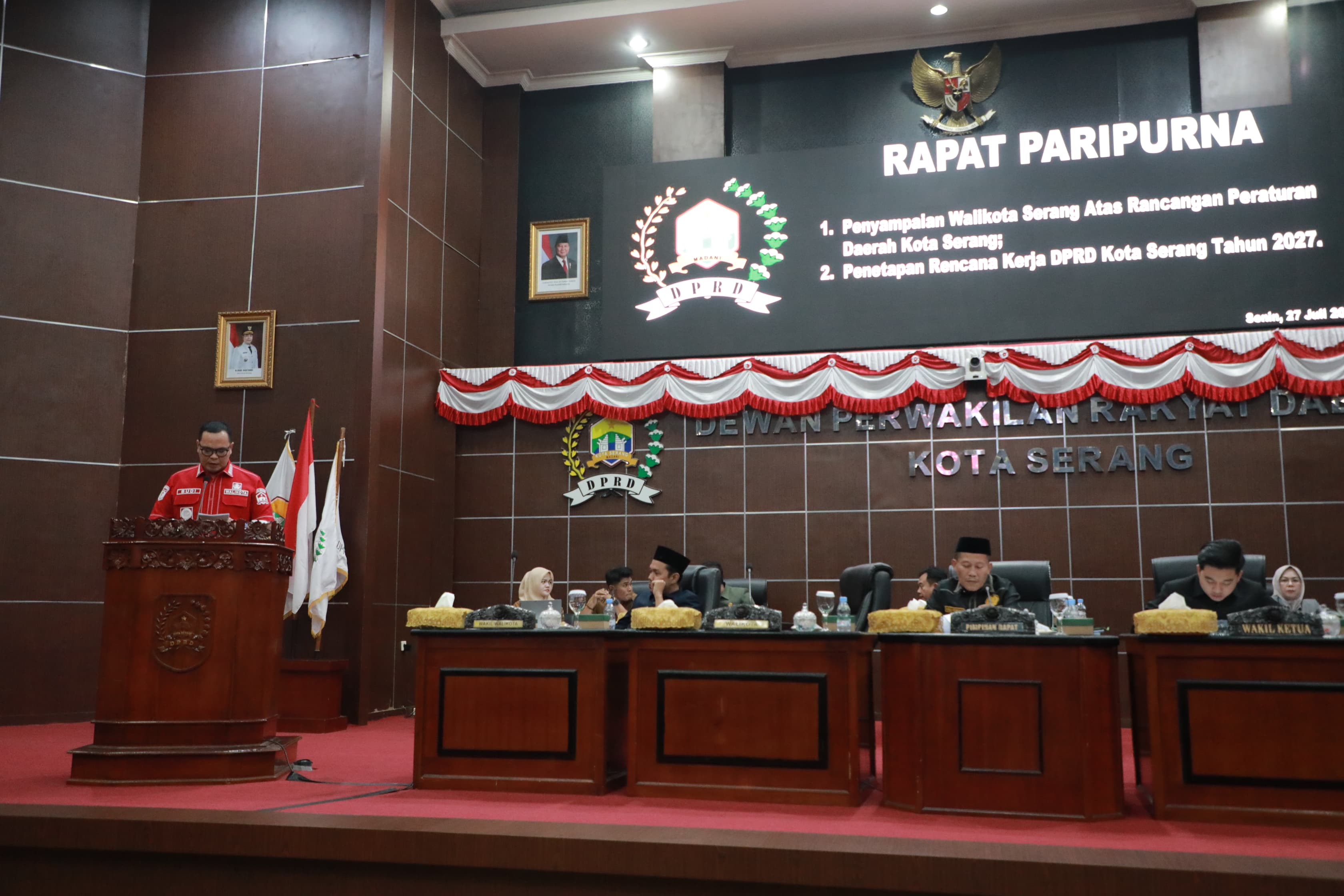 Pemkot Serang Ajukan Dua Raperda Strategis, Perkuat Pariwisata dan Tata Kelola Aset Daerah