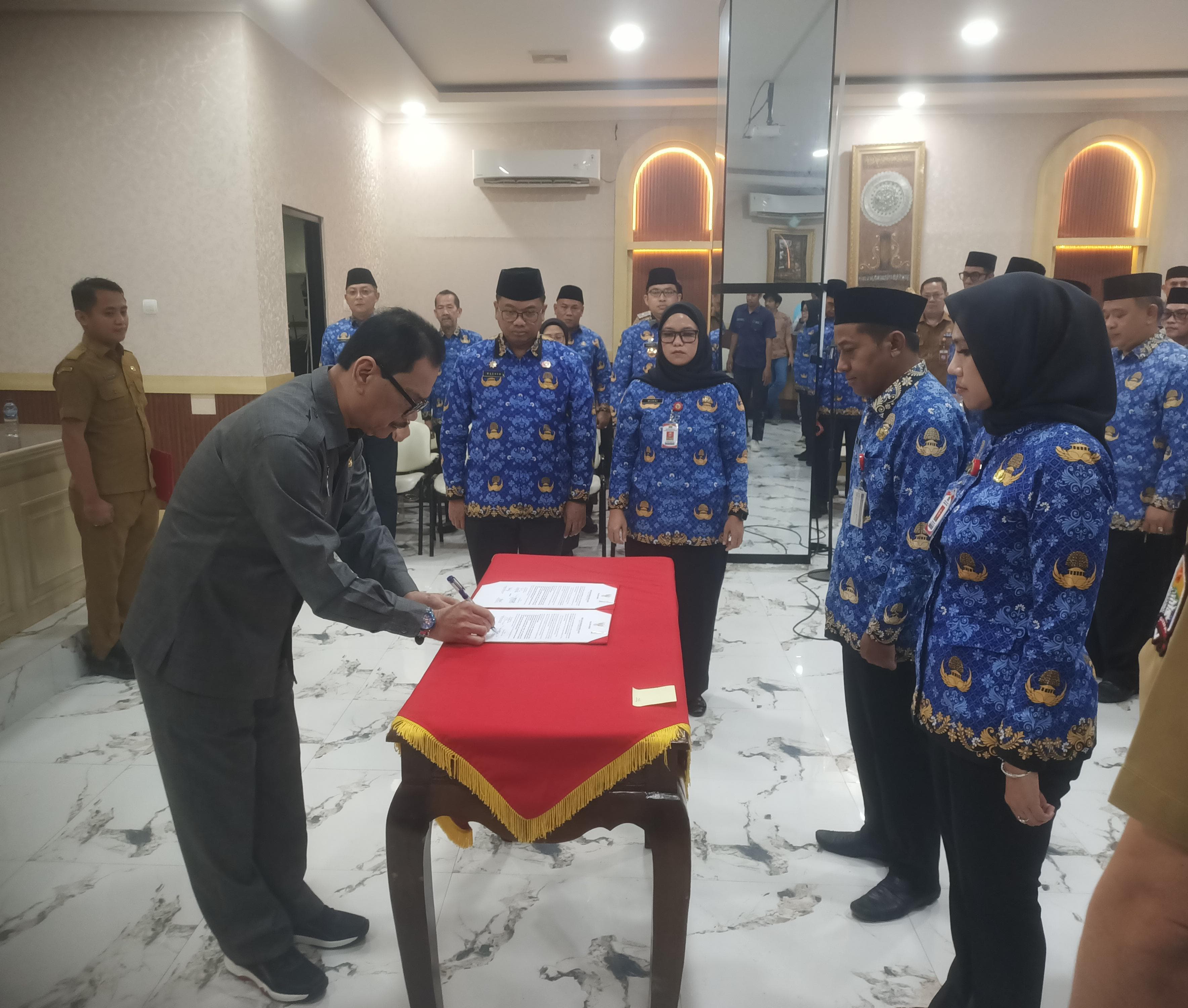 Pemkot Serang Lantik 29 Pejabat Hasil Manajemen Talenta, Perkuat Kinerja Birokrasi dan Pelayanan Publik