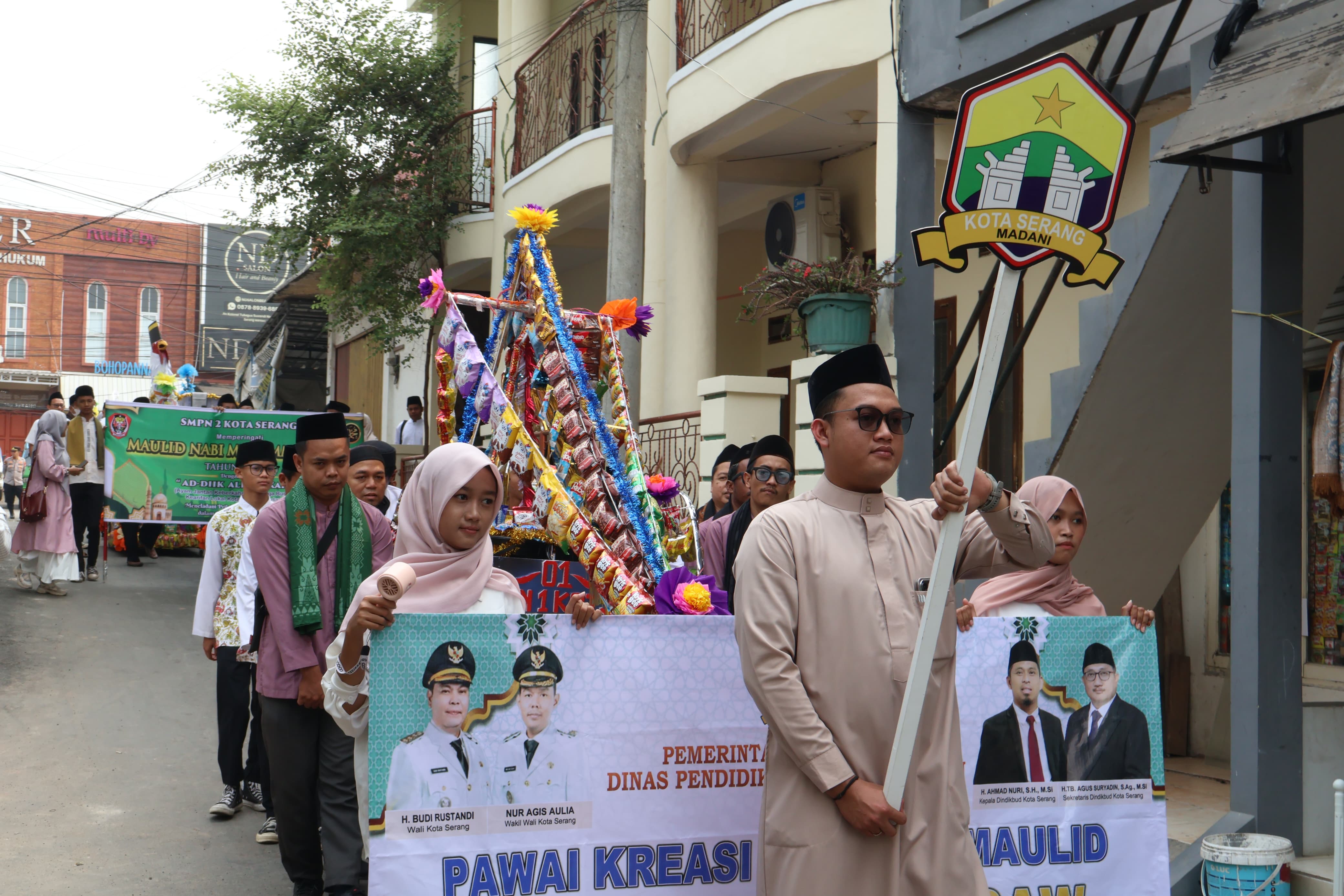 Dindikbud Kota Serang Gelar Festival Panjang Mulud, Padukan Pelestarian Budaya dan Visi Serang Cerdas