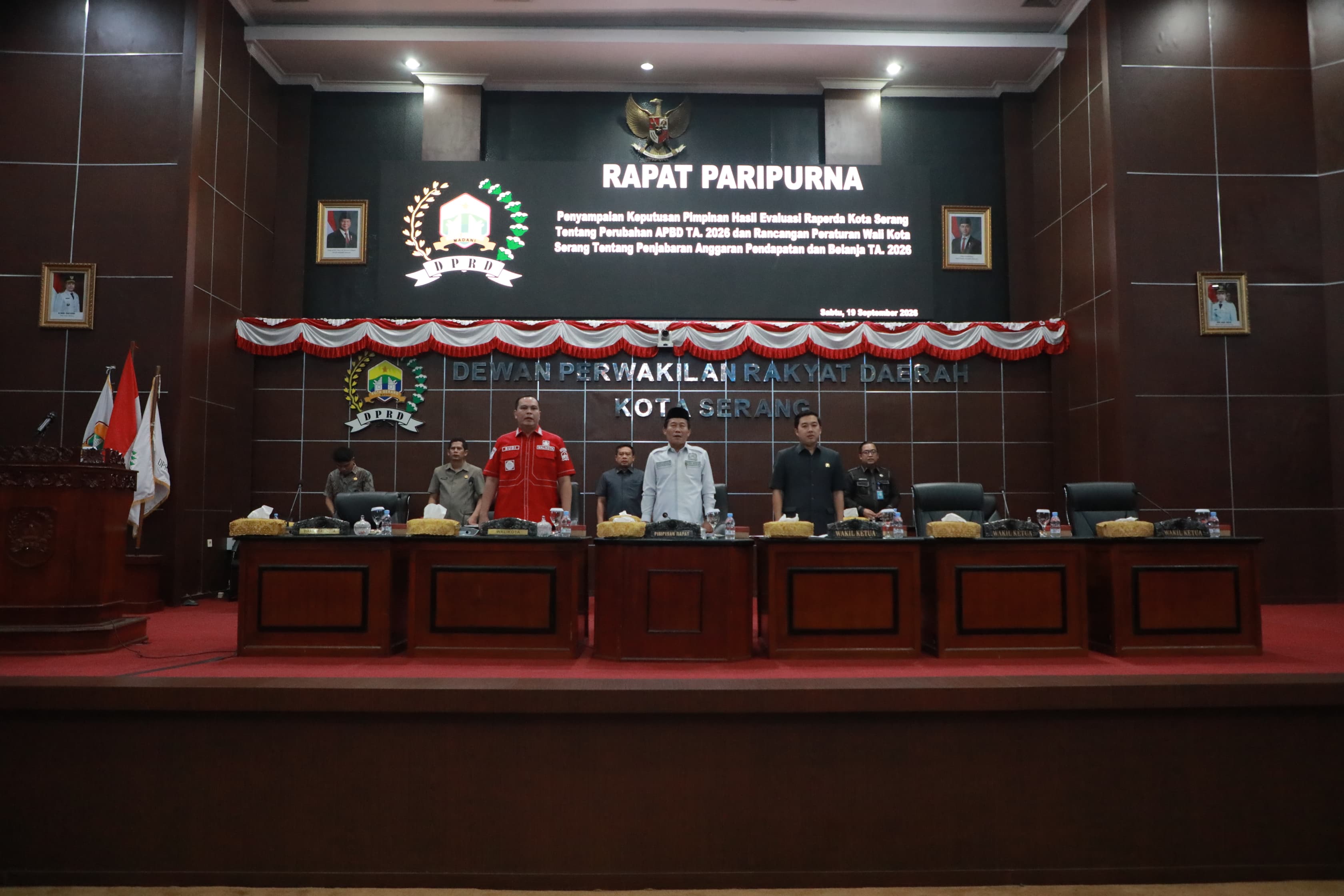 APBD Perubahan 2026 Kota Serang Disahkan, Porsi Infrastruktur Naik Jadi 35 Persen