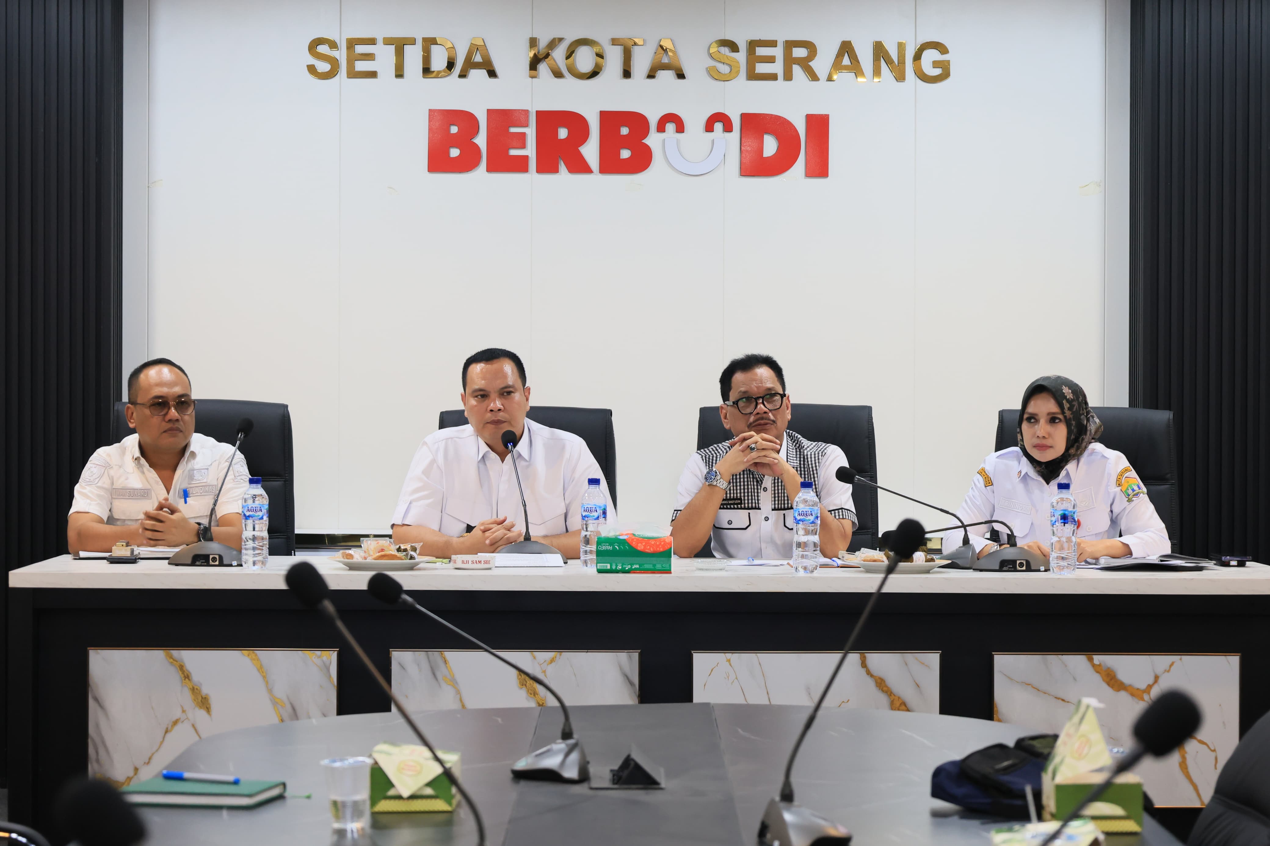 Evaluasi Layanan 112, Wali Kota Serang Instruksikan Jajaran OPD Lebih Responsif Tangani Aduan Masyarakat