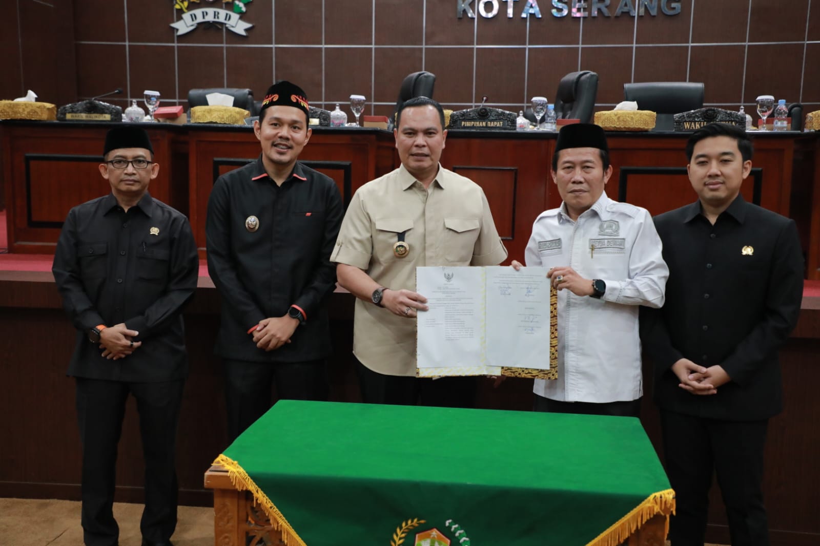Pemkot dan DPRD Kota Serang Sepakati Usulan Penetapan Kota Serang sebagai Ibu Kota Provinsi Banten