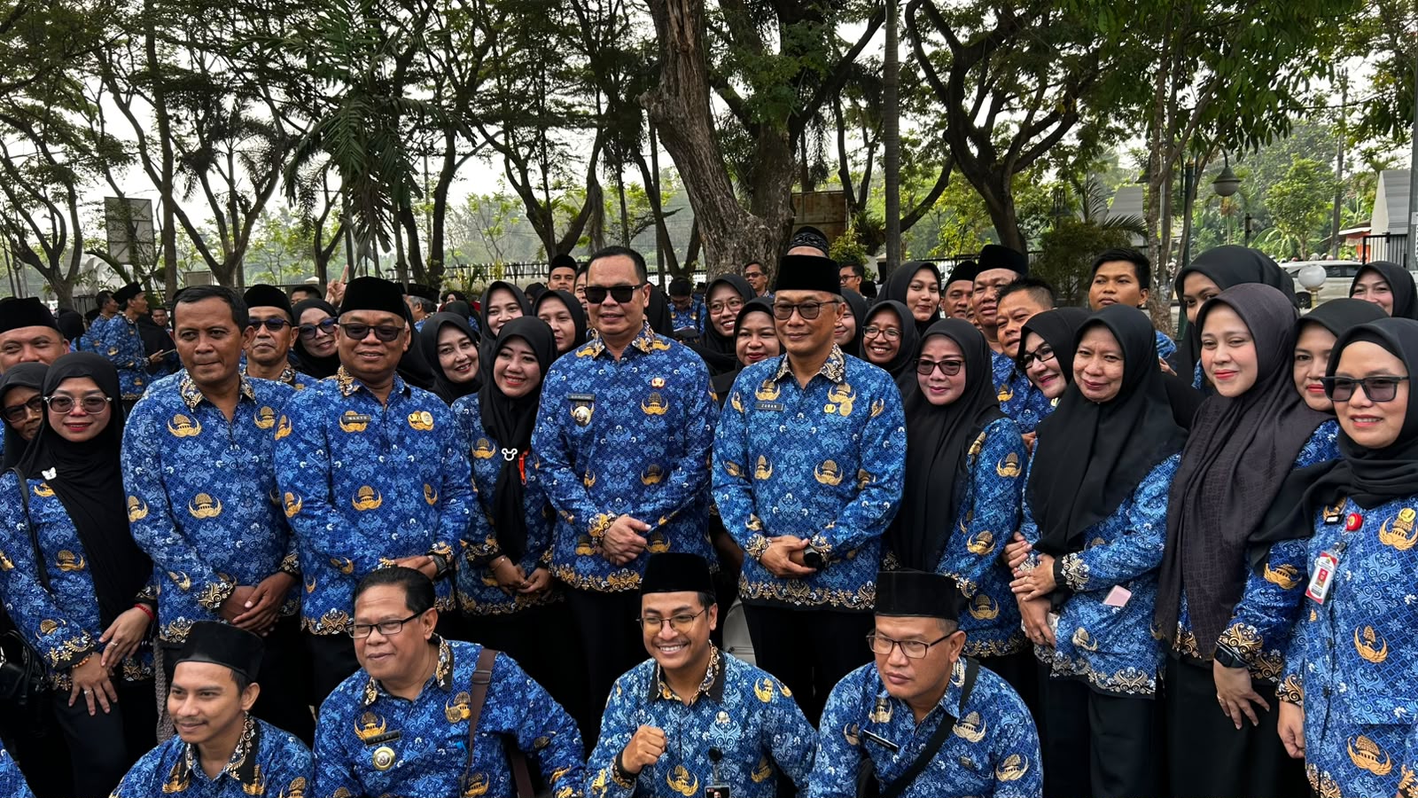 Perdana di Banten, Apel Hari Kesadaran Nasional Pemkot Serang Dipimpin Langsung Kepala BKN Prof Zudan Arif Fakrulloh
