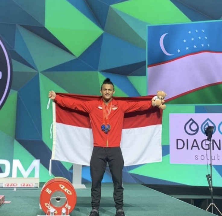Rizki Juniansyah Putra Asal Kota Serang Raih Medali Emas di SEA Games 2023 Kamboja