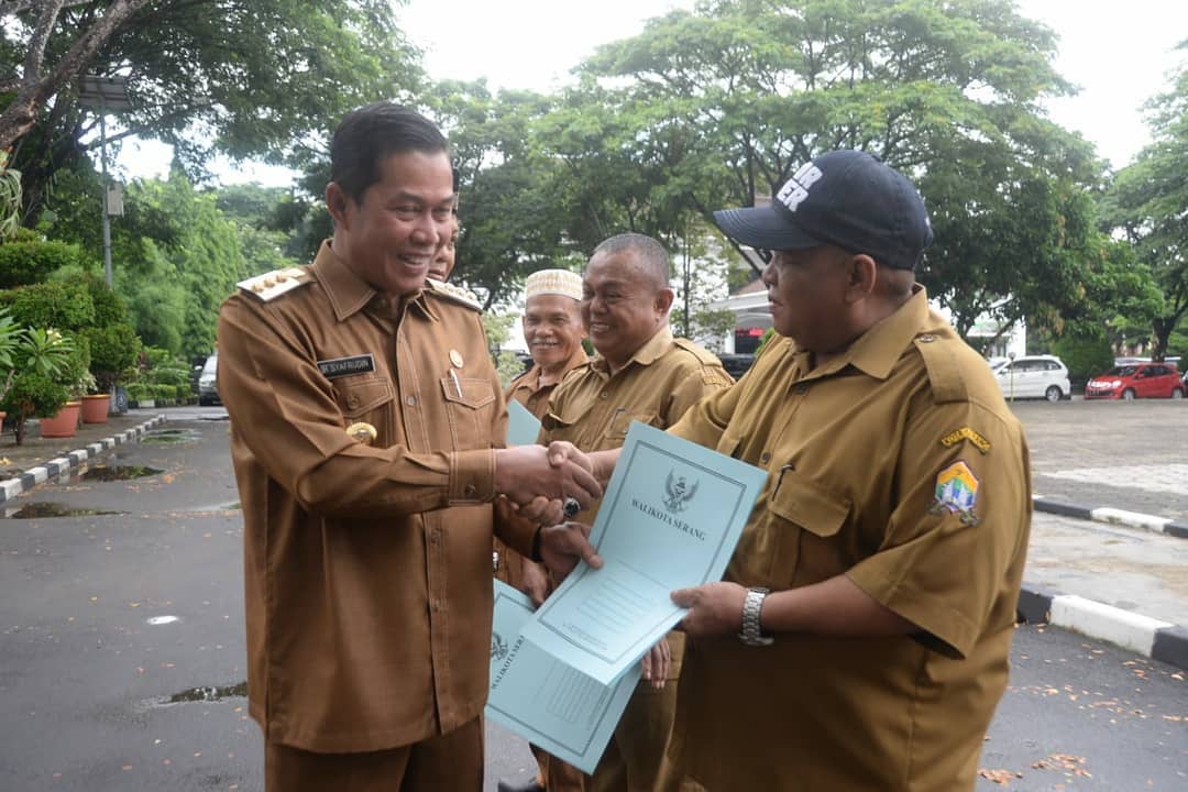 Walikota Serahkan DPA Tahun Anggaran 2020