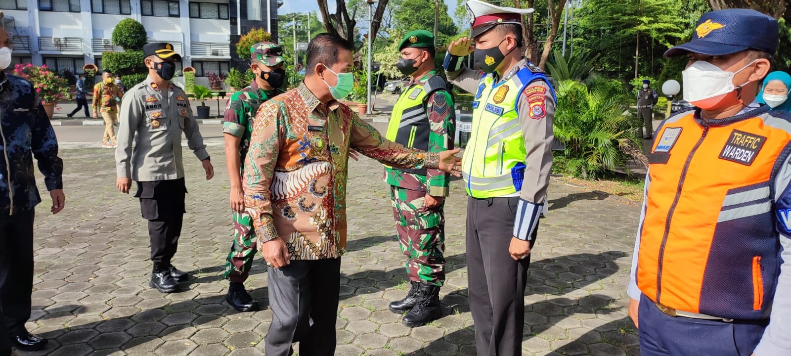 Apel Gelar Pasukan Siap Amankan Natal dan Tahun Baru 2022