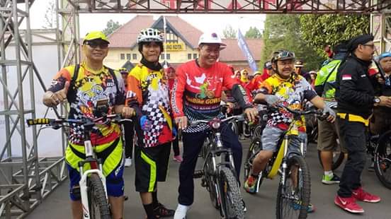 Fun Bike Gowes, Rangkaian HUT Polres Serang Kota ke-3
