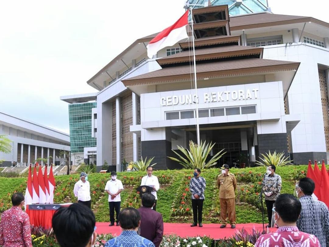 Jokowi Puji Kampus UNTIRTA Yang Baru