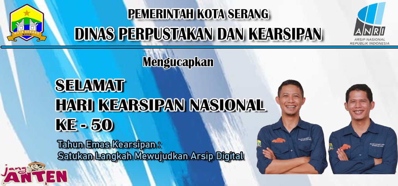 50 Tahun Satukan Langkah Mewujudkan Arsip Digital.