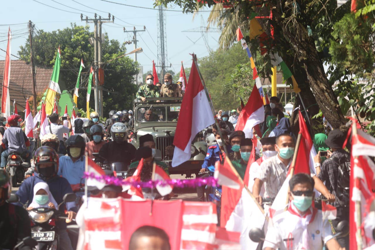 Kecamatan Curug Meriahkan HUT RI dengan Tajuk Merah Putih Spirit Kemerdekaan Melawan Covid-19
