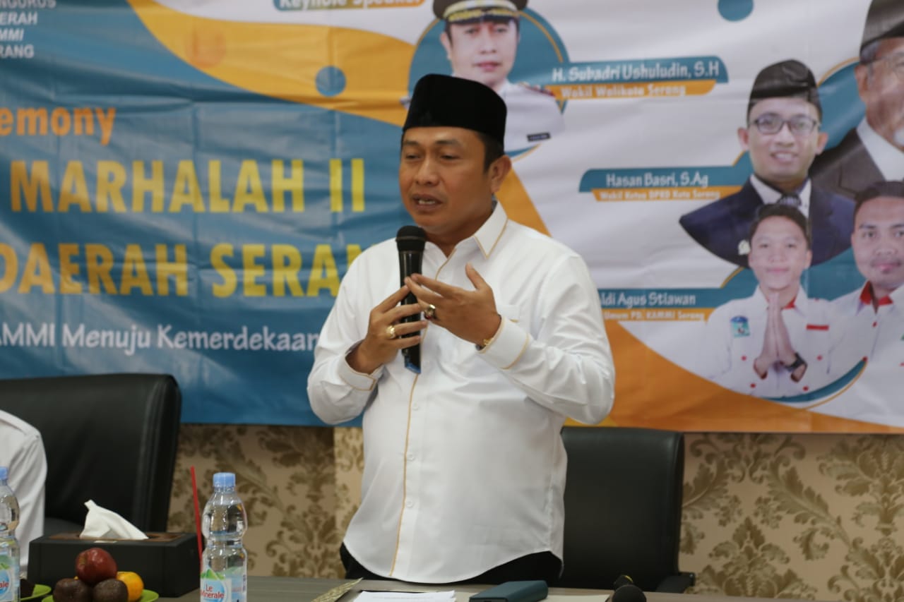 Subadri Berharap KAMMI Bisa Bersinergi Dengan Pemkot Serang