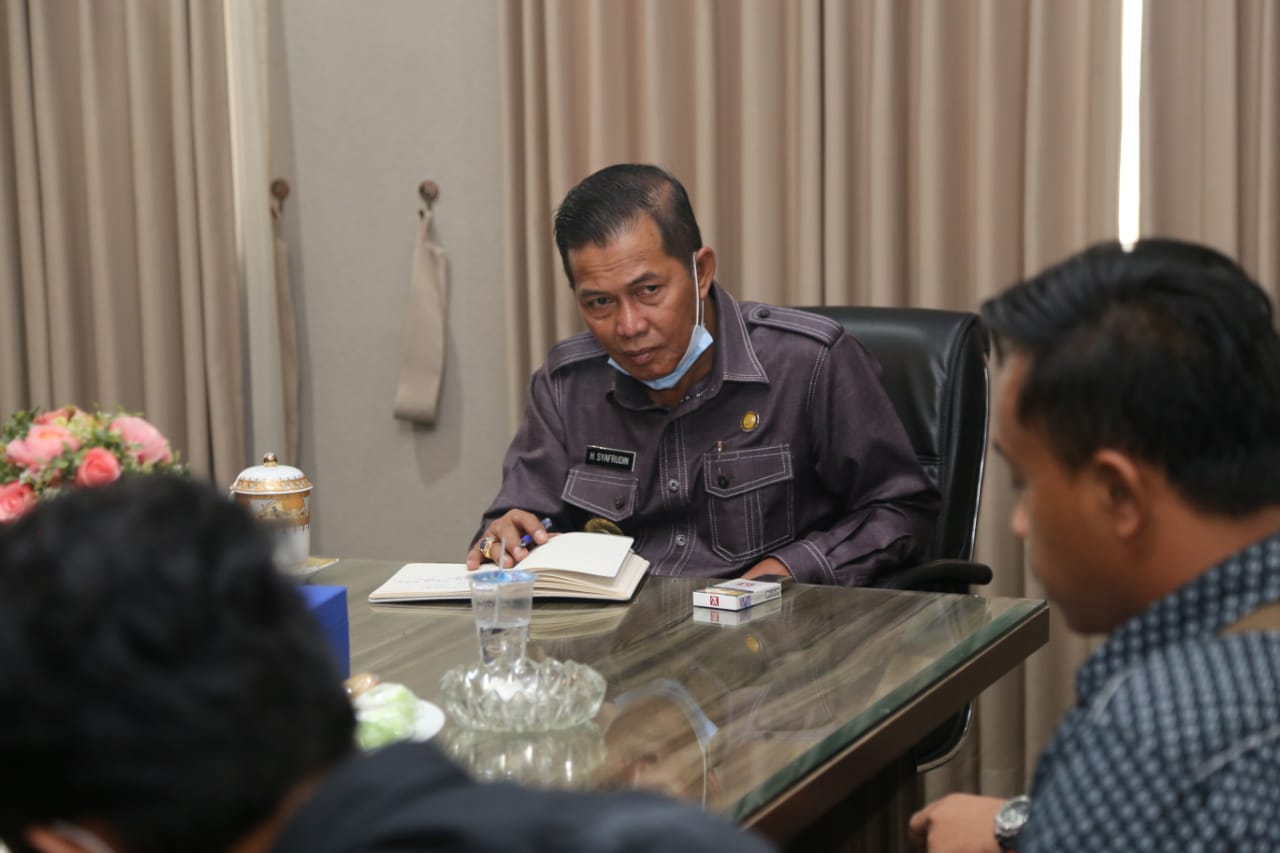 Wali Kota Serang: Menerima Audiensi GMNI Kota Serang