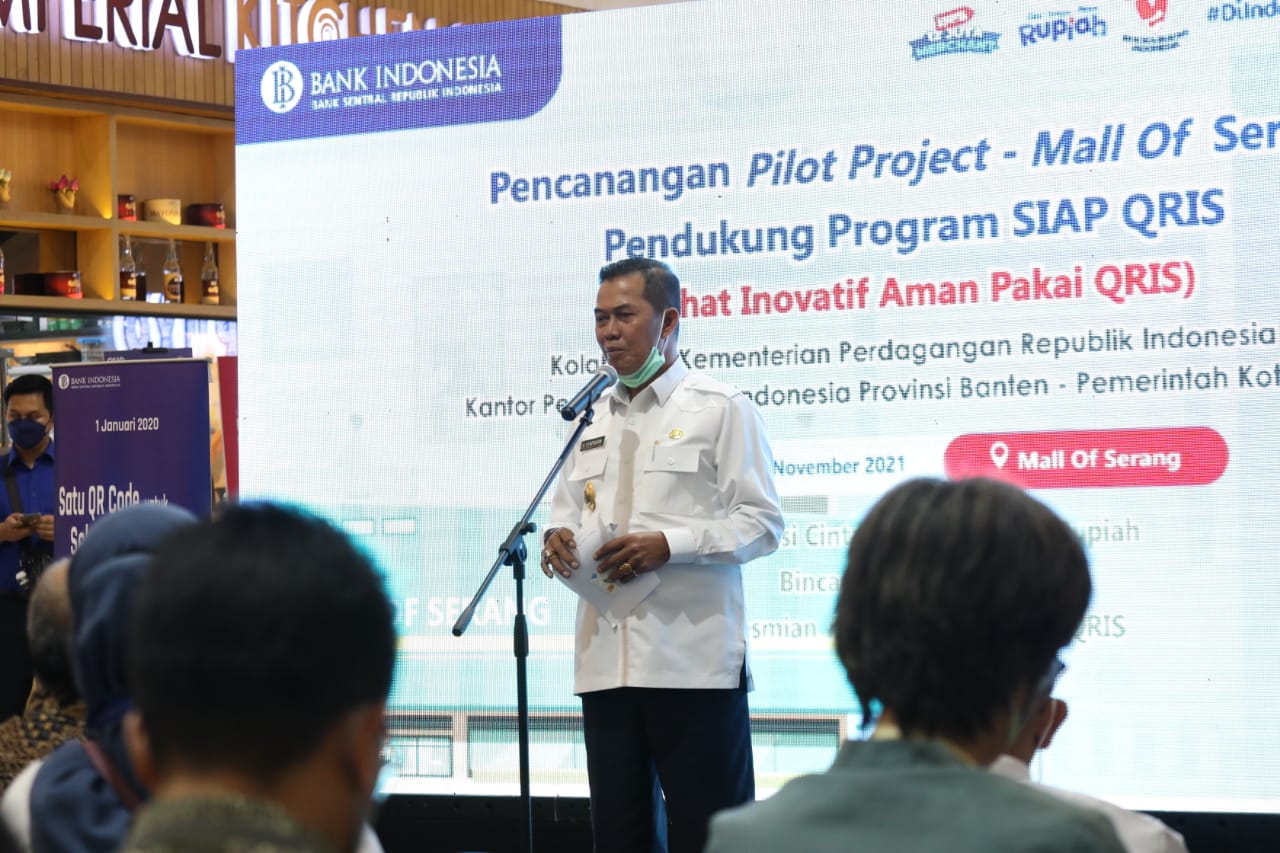 Pemkot Serang Menyambut Baik adanya QRIS Bank Indonesia di Kota Serang