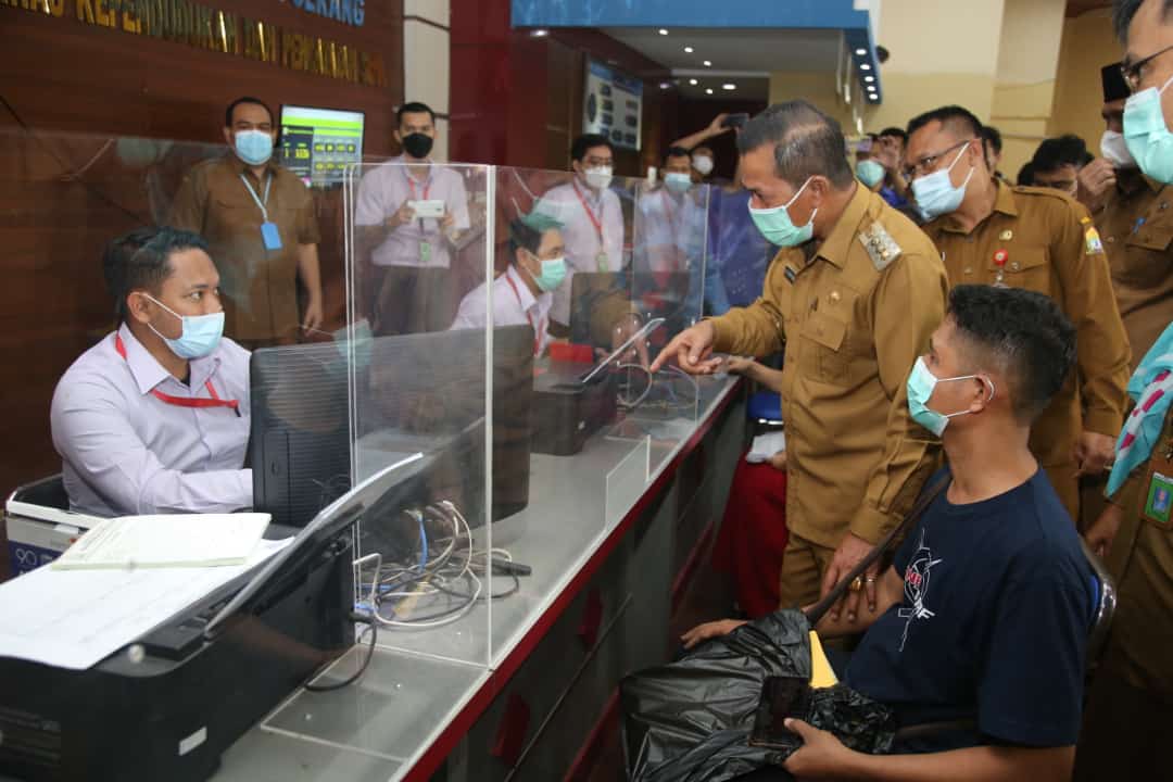 Launching Lobby Layanan Administrasi Kependudukan Disdukcapil
