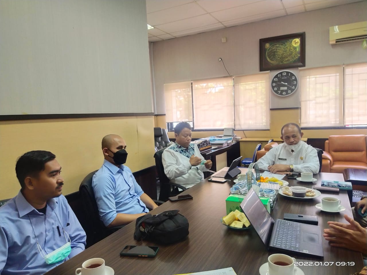 Audiensi Pemkot Serang bersama Sub Recipient SR Konsorsium Penabulu dan Siap Tuberculosis TB Partnership Indonesia STPI Provinsi Banten.